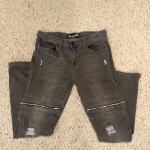 RSQ Ripped Skinny Tapered Jeans